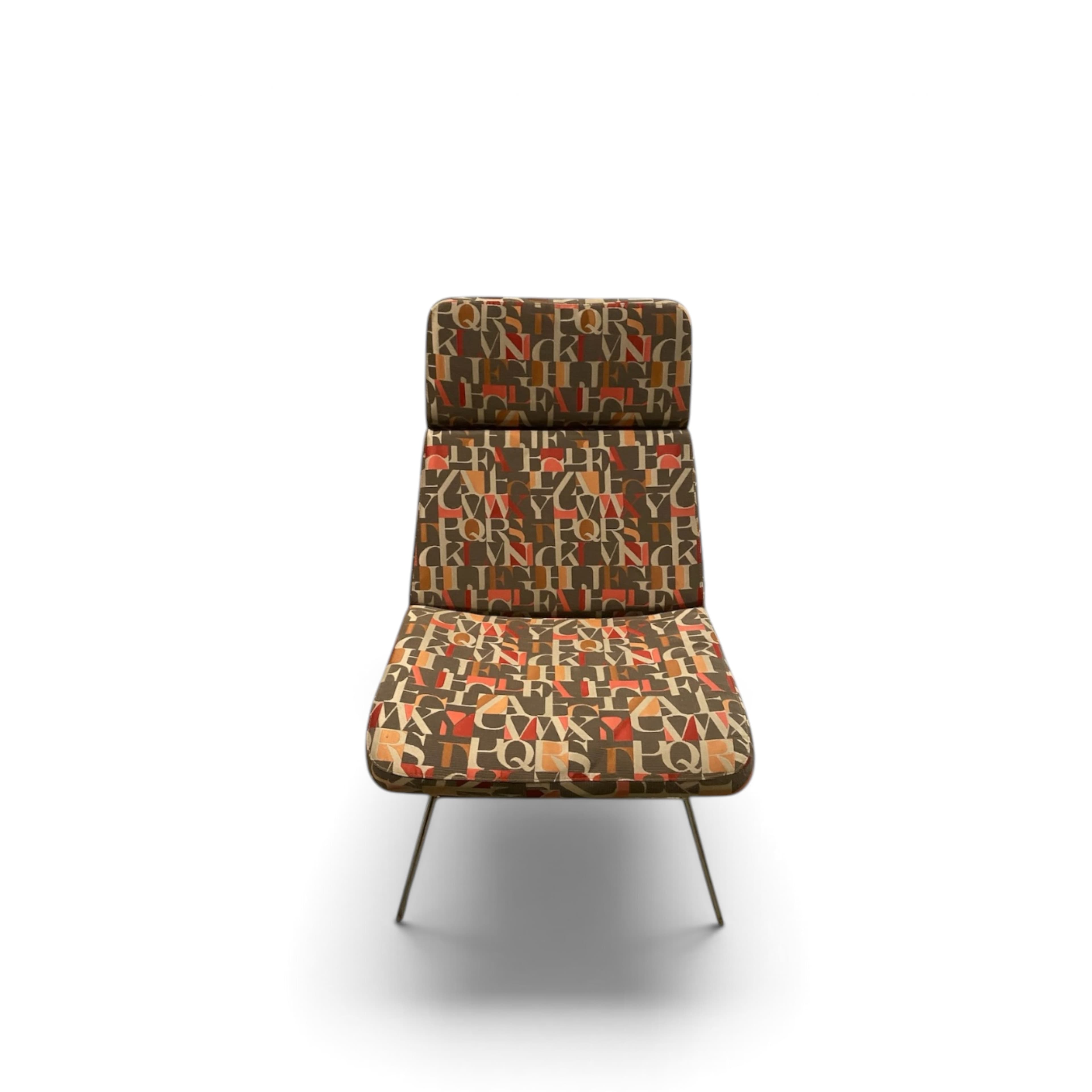 Set of 6 Source Criss Cross Lounge Chairs